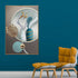 Nature's Rhapsody Crystal Glass Decorative Wall Paintings for Living Room
